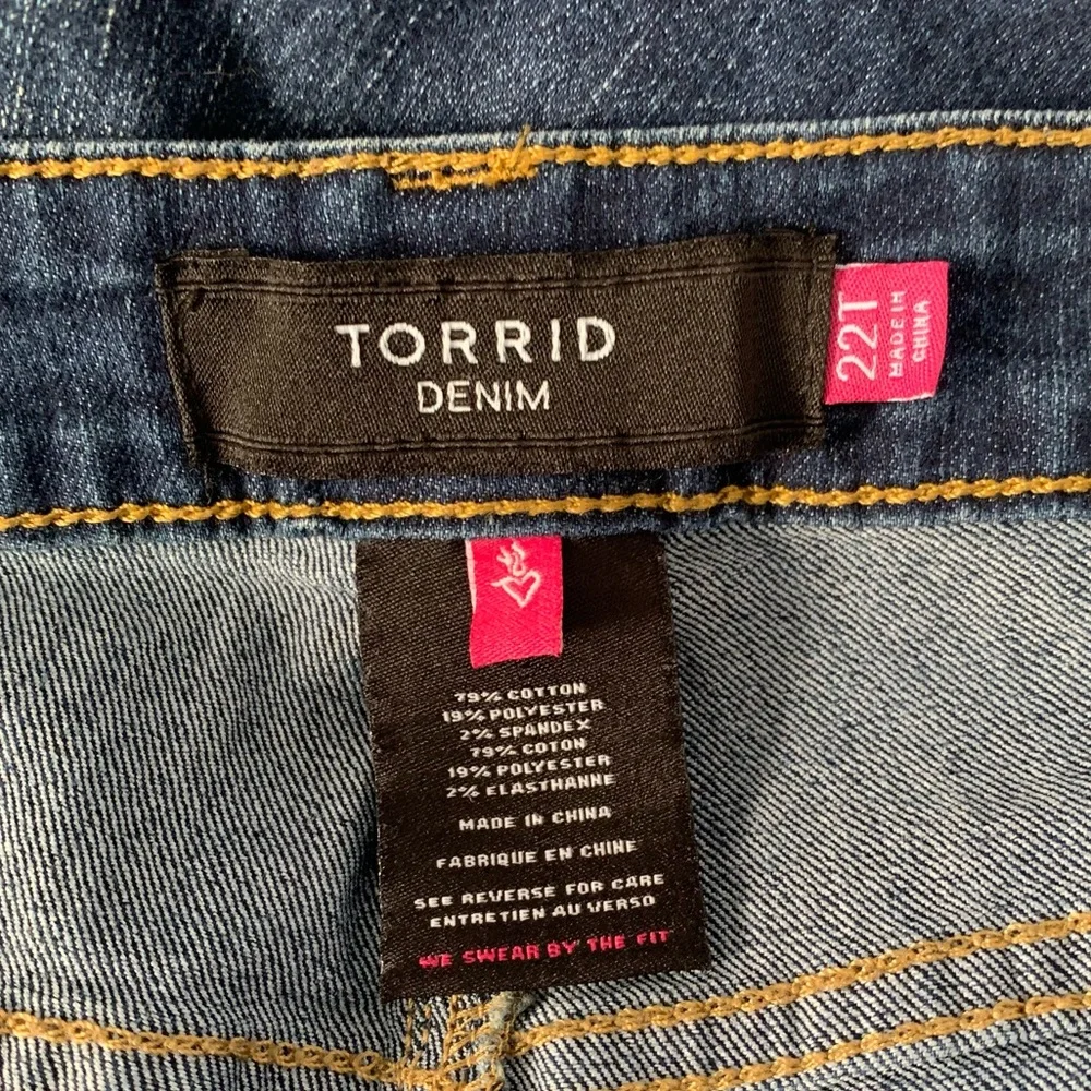 Torrid Denim Straight Leg Jeans